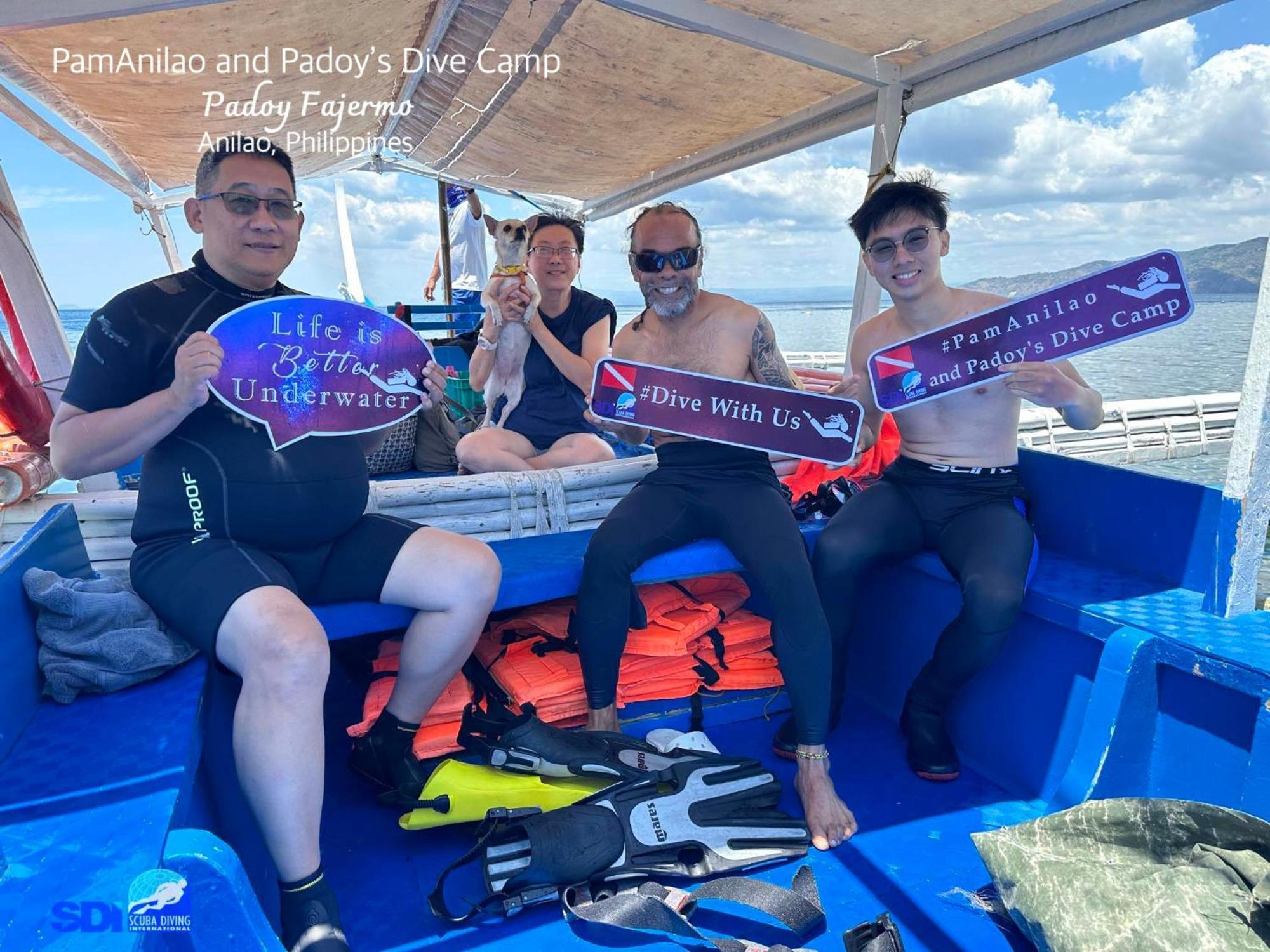 Pamanilao And Padoy'S Dive Camp Otel Batangas Dış mekan fotoğraf